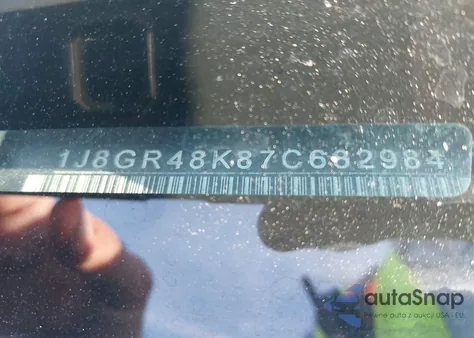 2007 Jeep Grand Cherokee Laredo from USA, damaged, VIN 1J8GR48K87C682984